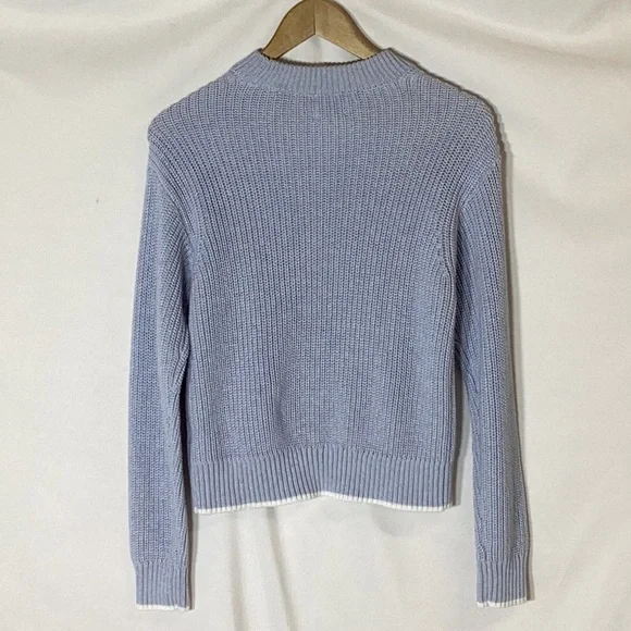 PISTOLA Ren All Day Sweater Light Blue Size XS - Picture 7 of 7